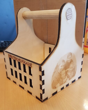 Laserskåret kasse SAMLET