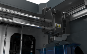 Extruder og hotend indkapslet