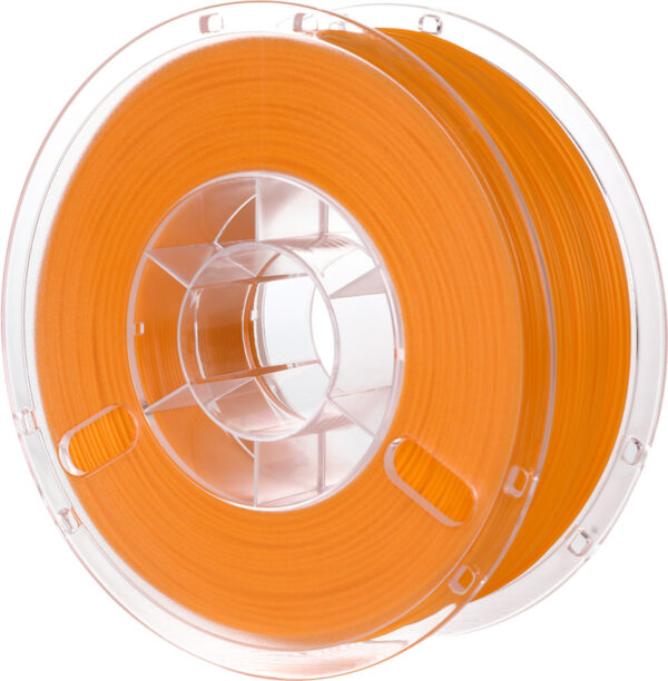 Orange PLA filament PolyLite