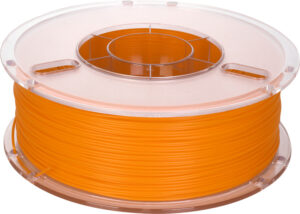 Orange PLA filament PolyLite
