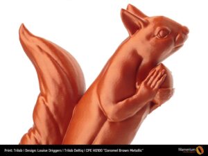 Alternative view of CPE HG 100 Caramel Brown Metallic 1,75 mm